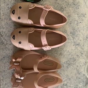 Mini Melissa shoes 8 & 9 size